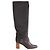 Botas de couro pretas Chloé Preto
