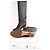Botas de couro pretas Chloé Preto - vista 6