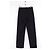 Dries Van Noten Schwarze gerade Hose - Ansicht 3