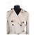 Trench coat bege de algodão Dolce & Gabbana - vista 2