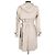 Trench coat bege de algodão Dolce & Gabbana - vista 4