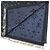 Sciarpa in lana e seta Monogram Louis Vuitton Blu Monogramma - vista 8