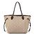 Louis Vuitton Monogram Idylle Neverfull MM Tasche Braun Rot