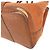 Borsa a spalla in pelle e tela Garden Party PM di Hermès Arancione - vista 6