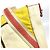Bolsa de ombro e tote com estampa total da Prada Vermelho Bege Amarelo - vista 9