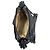 Borsa a tracolla camera accordion Chanel LAX in pelle d'agnello nera 2003/2004 - vista 6