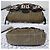 Fendi B Bag gestreifter Samt Braun Schwarz Beige - Ansicht 6