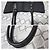 Gucci Borsa Tote GG Canvas Horsebit Nera Nero - vista 6