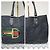 Gucci Borsa Tote GG Canvas Horsebit Nera Nero - vista 7