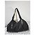 Fendi Borsa a tracolla Zucchino Vitello Nera Nero - vista 3