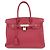 Hermès Hermes Birkin Pink Clemence con Hardware Palladium 30 Rosa