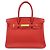Hermès Hermes Birkin Red Togo con Gold Hardware 30 Rosso