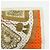 Hermès Carré 42 de seda naranja - vista 4