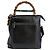 Gucci Bamboo Borsa in pelle 2 vie nera Nero