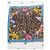 Dolce & Gabbana Seidentuch mit Animalier- und Blumendruck Braun Mehrfarben Leopardenprint - Ansicht 3