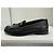 Autre Marque Saint Laurent Paris Mocassini in pelle nera borchiati Nero Silver hardware - vista 2