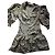 Vestido de seda Sandro estampado floral Negro Beige