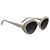 Autre Marque Occhiali da sole Off-White Plastic Rafa Cat-Eye 140mm Blu - vista 2