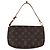Louis Vuitton Pochette Accessoire Handtasche aus braunem Monogram Canvas