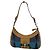 Gucci Vintage Jackie Hobo Schultertasche aus multicoloured Canvas und Leder Mehrfarben