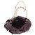 Burberry Bolsa de couro roxa com alça de corrente Roxo - vista 7