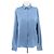 Barbara Bui Blaue Seidenbluse