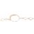 Autre Marque OSEREE Gürtel Gold 90 cm Golden - Ansicht 3