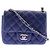 Chanel Blaues Leder-Flap-Bag
