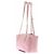 Autre Marque BY MINA Handtasche aus Leder Rosa Pink - Ansicht 2