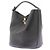 Céline Bolsa bucket 16 em couro preto - vista 2