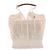 Autre Marque Netz-Shopper creme Beige