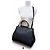 Bamboo Gucci Nymphaea Medium Schultertasche aus Leder mit Bambus und Eco-Perlen Schwarz - Ansicht 3