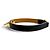Hermès Bracciale charm Hermes Micro Rival in pelle Swift Nero - vista 3