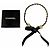 CHANEL Vintage Leder-Kettenbandgürtel mit Coco Mark Metall-Logo Schwarz Golden - Ansicht 2