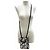 FENDI x MARC JACOBS Sunshine Shopper Small Leather Handbag Black White - view 3