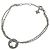 Pulseira de Berloques Louis Vuitton em Ouro Branco 18K Prata