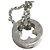 Pulseira de Berloques Louis Vuitton em Ouro Branco 18K Prata - vista 10