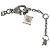 Pulseira de Berloques Louis Vuitton em Ouro Branco 18K Prata - vista 7