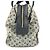 Bolso Louis Vuitton M92211 Monogram Mini Josephine GM Azul marino - vista 3