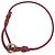 Bracciale Rigido Cartier Trinity in Oro 18K Rosso - vista 2