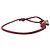 Bracciale Rigido Cartier Trinity in Oro 18K Rosso - vista 3