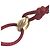 Bracciale Rigido Cartier Trinity in Oro 18K Rosso - vista 6