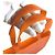 Chanel Strandtasche aus orangefarbenem Gummi - Ansicht 9