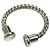 Bulgari Portachiavi Bvlgari Silver 925 Twist Argento