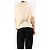Loro Piana Feinstrick-Top mit kurzen Ärmeln in Creme - Größe M Roh - Ansicht 2