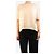 Loro Piana Feinstrick-Top mit kurzen Ärmeln in Creme - Größe M Roh - Ansicht 3