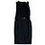 Gucci schwarzes ärmelloses Strickkleid mit Gürtel