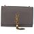 Autre Marque SAINT LAURENT Chain Kate Shoulder Bag Leather Gray Gold - view 13
