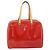 LOUIS VUITTON Monogram Vernis Sutton Hand Bag Red Rouge M91080 LV - vista 2