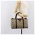 GUCCI GG Supreme Web Sherry Line Hand Bag PVC Beige Gold 40 02 007 - vista 24